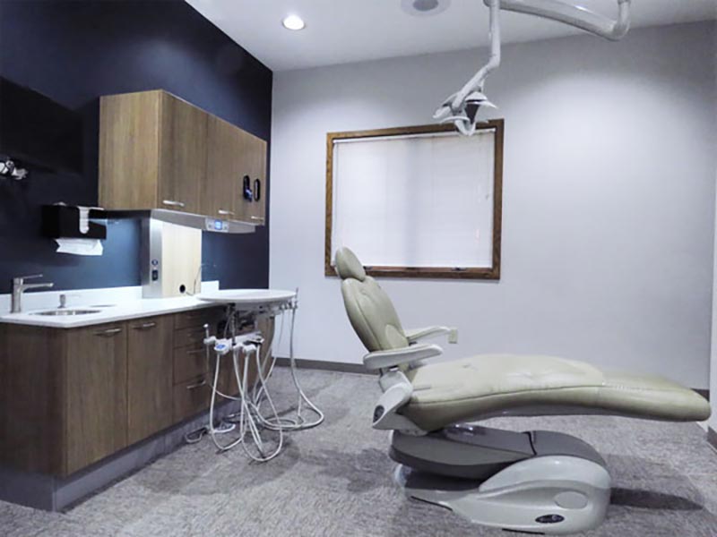 dental chair and room